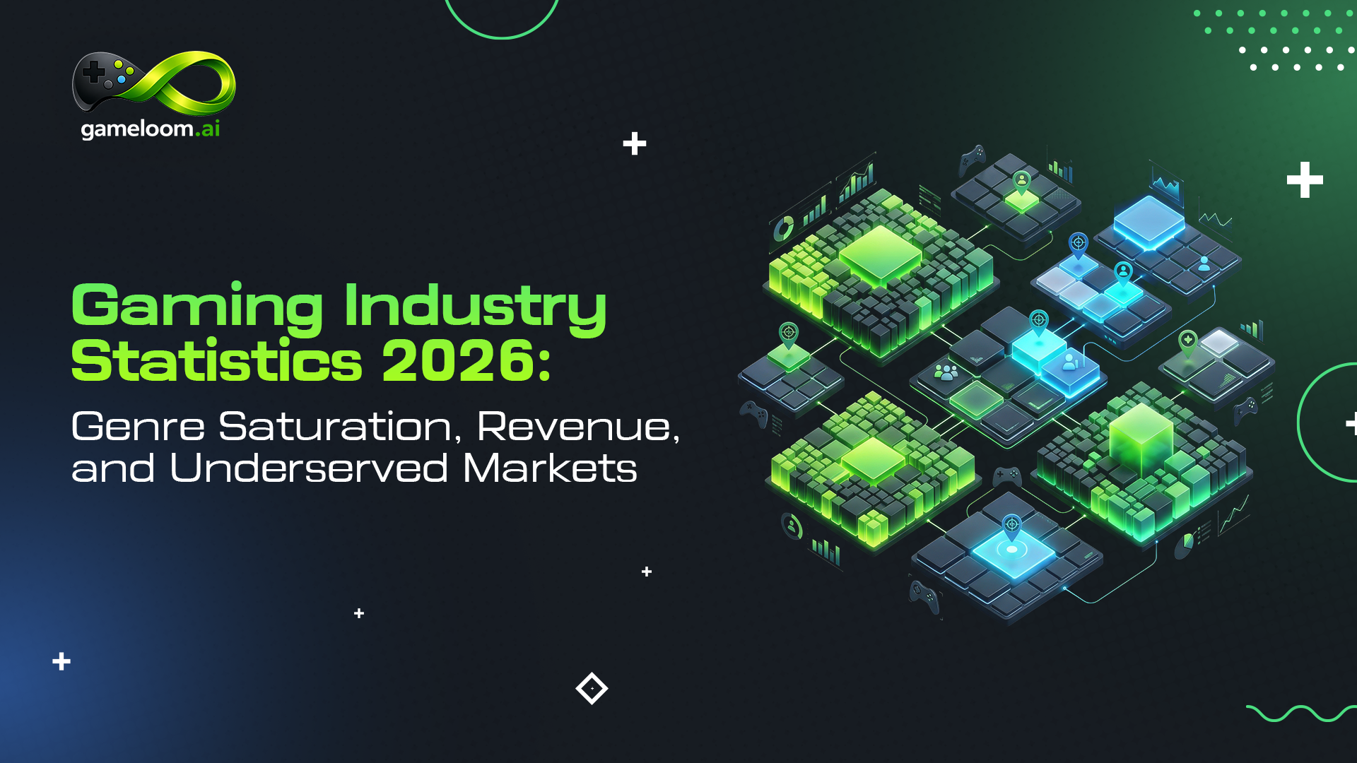 Gaming Industry Statistics 2026: Genre Saturation, Revenue, and Underserved Markets